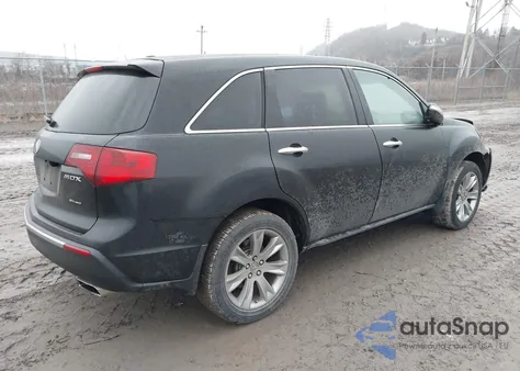 2012 Acura Mdx Advance Package z USA, uszkodzony, nr VIN 2HNYD2H6XCH535424